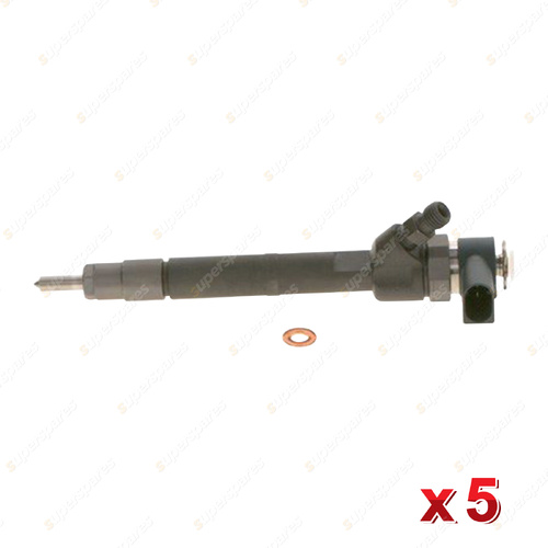 5 x Bosch Common Rail Injectors for Mercedes Benz E270 W211 2.7L I5 20V 02-05
