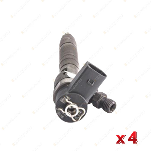 4 x Bosch Common Rail Injectors for Benz C220 W203 2.1L OM611.962 I4 16V 01-04