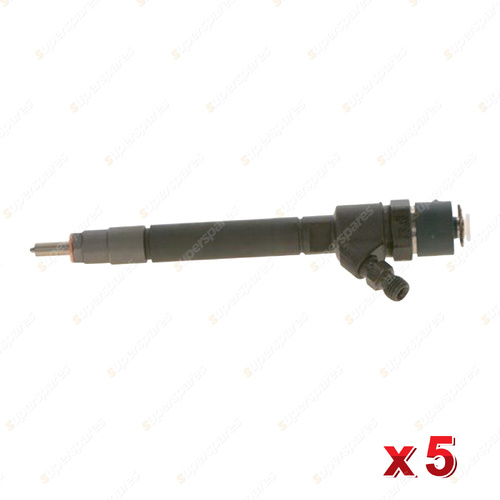 5 x Bosch Common Rail Injectors for Volvo XC60 XC70 D5 P3 2.4L I5 20V SUV 07-11