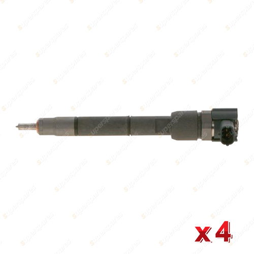 4 x Bosch Common Rail Injectors for Kia Soul AM 1.6L D4FB I4 16V Hatchback 09-14