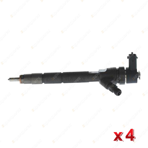 4 x Bosch Common Rail Injectors for Renault Master X62 2.3L I4 16V Van 2013-On
