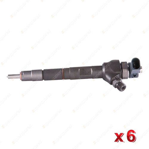 6 x Bosch Common Rail Injectors for VW Amarok 2H TDI500 550 580 3.0L V6 16-22