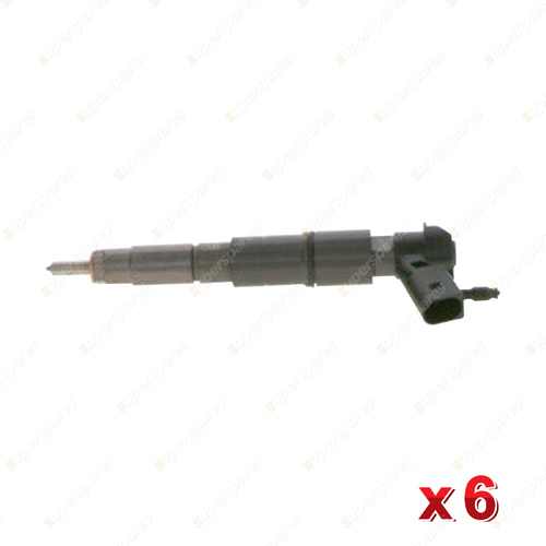 6 x Bosch Common Rail Injectors for BMW 530D E60 X5 E70 3.0L M57D30TU I6 05-08