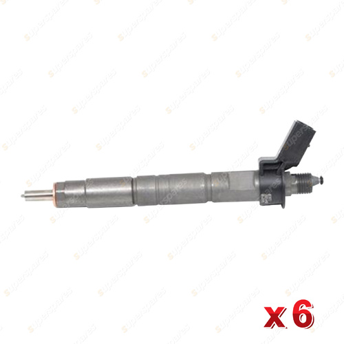 6 x Bosch Common Rail Injectors for BMW 330D E92 93 730D LD F01 02 X5 E70 X6 E71