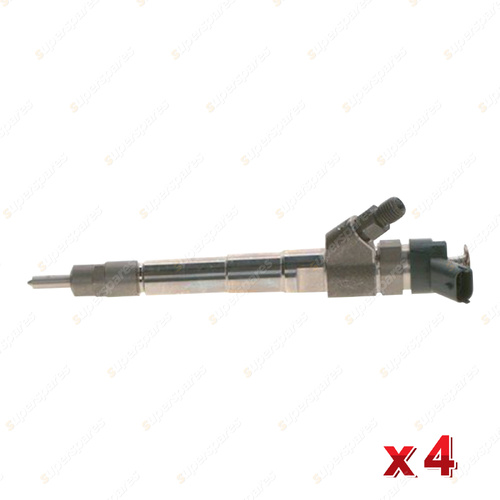4 x Bosch Common Rail Injectors for Fiat Ducato 2.3L F1AE0481C I4 16V Van 03-07