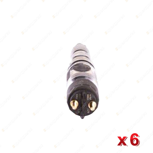 6 x Bosch Common Rail Injectors for MAN IC 19.320 19.360 ND323F 10.5L I6 15-On