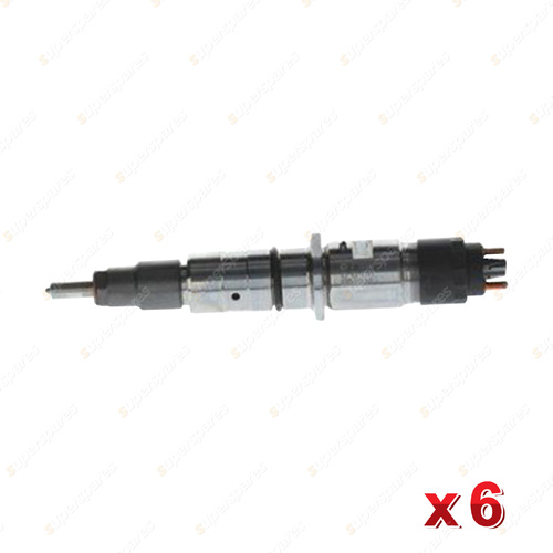 6 Bosch Common Rail Injectors for King Long 6120A 6120BS 6130 6130A 6130BS I6