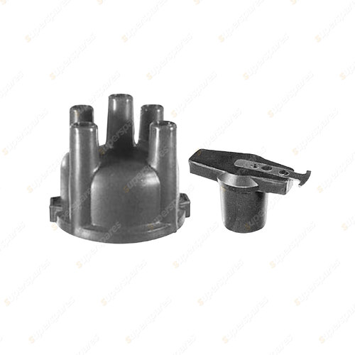 Bosch Ignition Distributor Cap Rotor for Toyota T-18 Hatchback TE72 1.8L 56KW