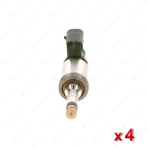 4 x Bosch Fuel Injectors for Ford Ecosport BK BL Fiesta WZ 1.0L 92kW 2013-ON