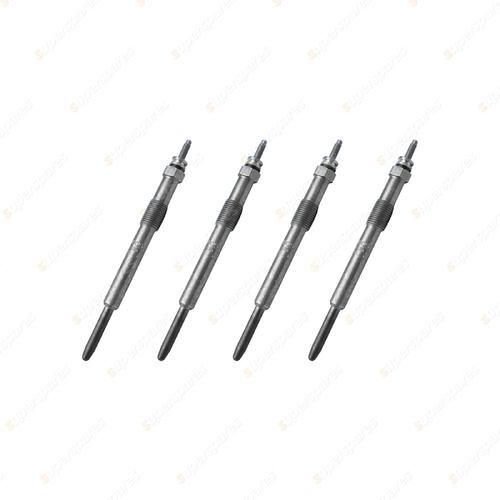 4 x Bosch Glow Plugs for Fiat Scudo 2.0L 120MULTI I4 16V DOHC Van 2008-2016
