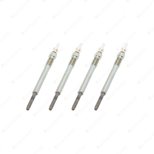 4 x Bosch Glow Plugs for Ford Fiesta WS WT 1.6L HHJC HHJE I4 16V 09-13