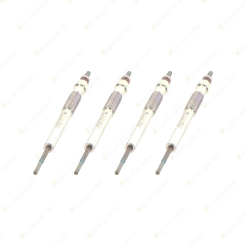 4 x Bosch Glow Plugs for Isuzu D-Max I TFR TFS 3.0L 4x4 I4 TFS85 2007-2012
