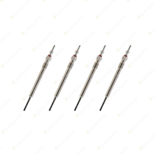 4 x Bosch Glow Plugs for Audi A3 8V A4 B8 B9 8T F5 A6 C6 C7 Q2 Q3 Q5 TT I4