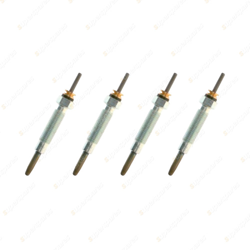 4 x Bosch Glow Plugs for Mitsubishi Challenger Fuso FB FD Pajero NM NJ NK NL I4