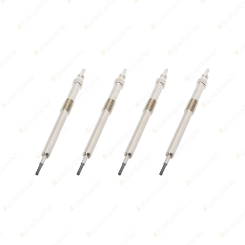 4 x Bosch Glow Plugs for Nissan Navara D40 Pathfinder R51 X-Trail T31 2.5L I4