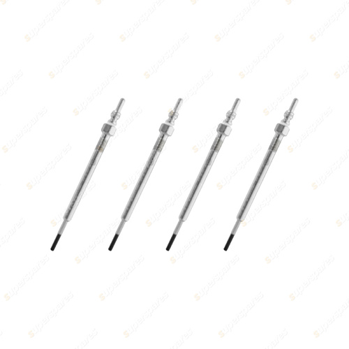 4 x Bosch Glow Plugs for Toyota Landcruiser Prado GDJ150 151 Hiace 2.8L I4 15-On