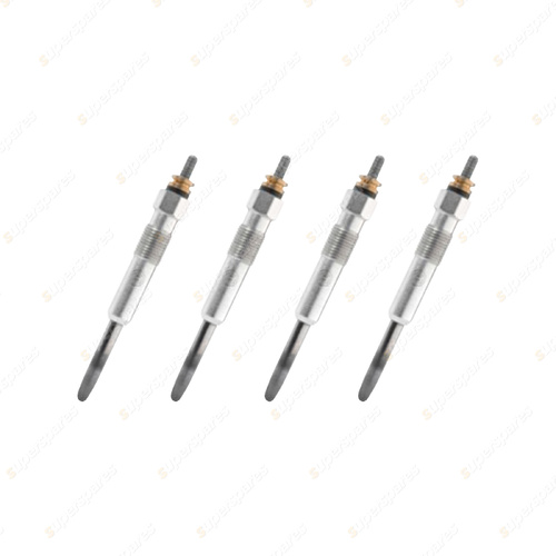 4x Bosch Glow Plugs for Toyota Corolla CE71 Carina Corona Liteace Townace Tarago