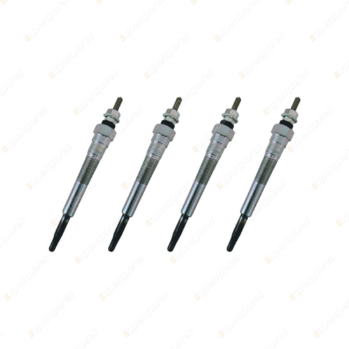 4 x Bosch Glow Plugs for Toyota Landcruiser Prado KJ95R 90R KZJ120R 71R 78R I4