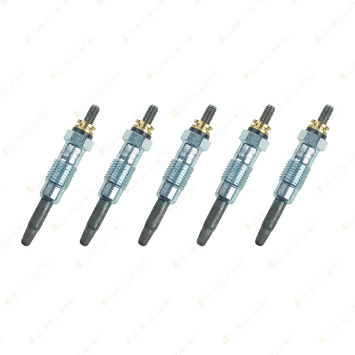 5 x Bosch Glow Plugs for Daewoo Musso 2.9L OM662.920 I5 10V 1998-2002