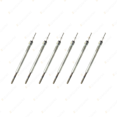 6 x Bosch Glow Plugs for BMW 3 5 7 Series E46 E90 E91 E60 E61 E66 X3 X5 X6 3.0L