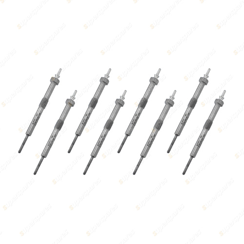 8 x Bosch Glow Plugs for Chevrolet Express Silverado 2500 3500 V8 Hex Size 12mm