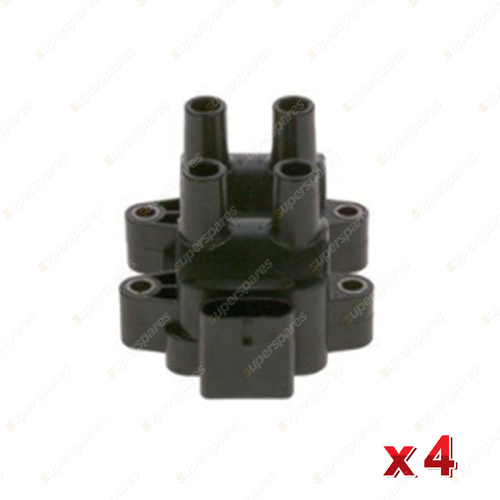 4 x Bosch Ignition Coils for Renault Clio MK2 Megane Classic Scenic 1.4L 1.6L I4