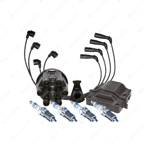 Bosch Ignition Kit for Toyota Hilux VI RZN147 RZN152 2.0L 81Kw 97-04 Platinum