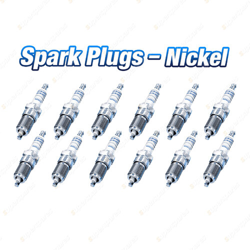 12 x Bosch Nickel Spark Plugs for Pagani Zonda 12Cyl 6L 10/1999-on
