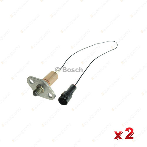 2 x Bosch O2 Oxygen Lambda Sensors for Mitsubishi Starion JD 2.0L 110KW 85-87