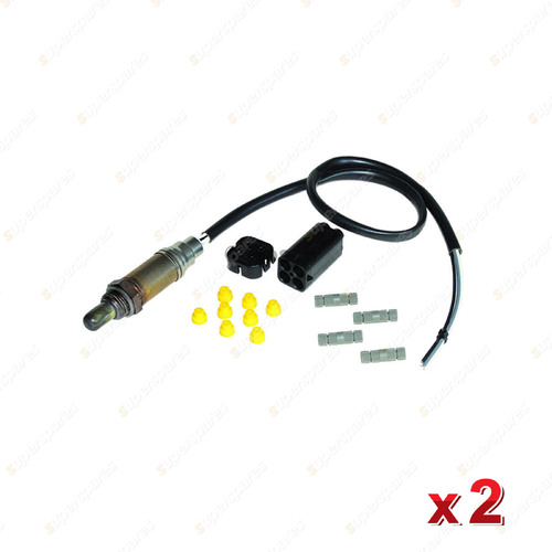 2 x Bosch O2 Sensors for Subaru Forester SF SG Impreza GG GD Liberty Legacy BH
