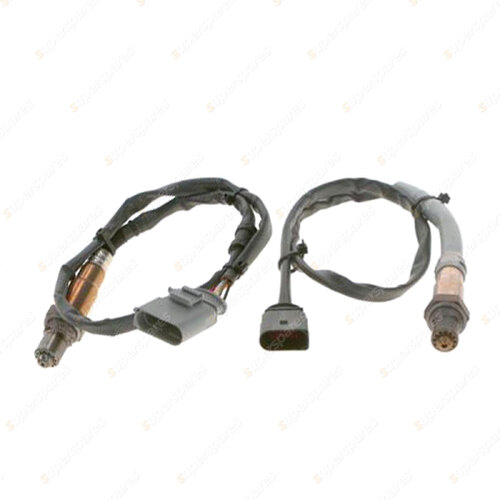 2 x Genuine Bosch Oxygen Lambda Sensors for Audi A3 8V TT FV3 FVP FV9 FVR
