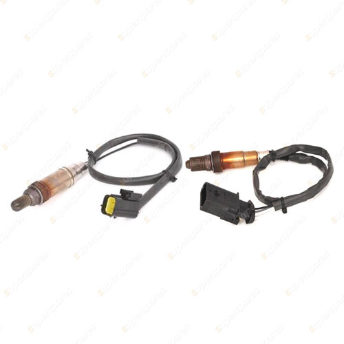 2 x Genuine Bosch Oxygen Lambda Sensors for MG TF 120 135 160 1.8L 2002-2009