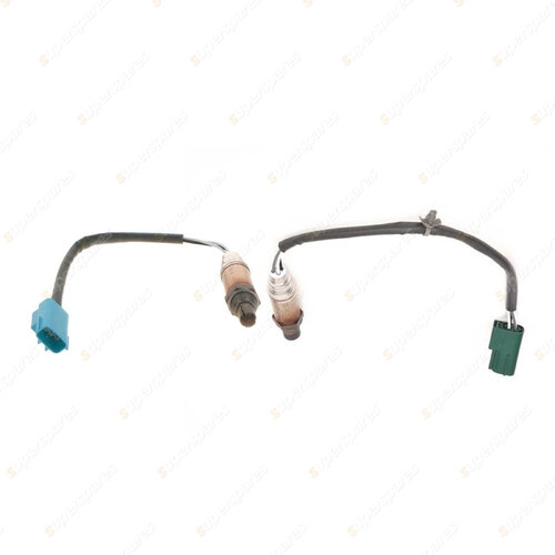 2 x Genuine Bosch Oxygen Lambda Sensors for Nissan Pulsar N16 1.8L 84KW