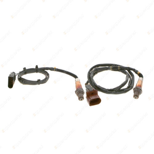 2 x Genuine Bosch Oxygen Lambda Sensors for Porsche Cayenne 9PA 4.5L 250KW