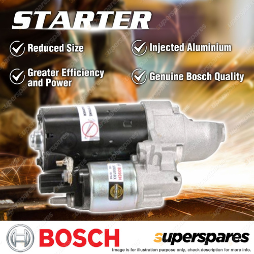 Bosch Starter Motor for Audi A4 B7 8E B7 8H A6 C6 4F A8 D3 4E 2.4L 2.8L 3.0L 3.1