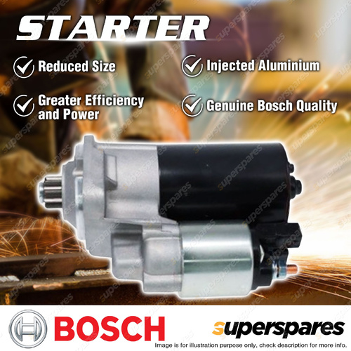 Bosch Starter Motor for Audi A3 8L 1.6L 1.8L AEH AVU BFQ AGN AGU AUM AUQ 98-11