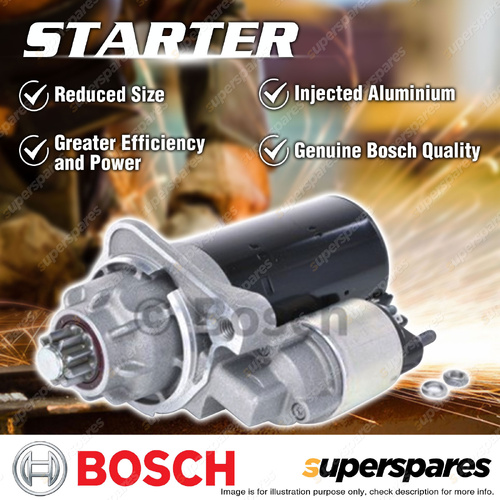 Bosch Starter Motor for Volkswagen Touareg 7L 2.5L BAC 128KW 10/2004-10/2006