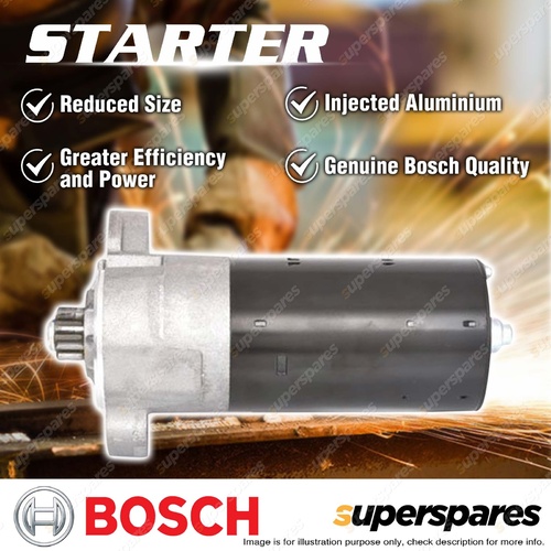 Bosch Starter Motor for Volkswagen Touareg 7L 7P 3.0L 150KW 165KW 176KW 180KW