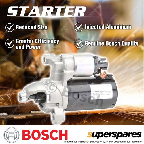 Bosch Starter Motor for Audi A5 8T 8T 8F A6 C7 4G A7 4G A8 D4 4H Q5 8R SQ5 8R