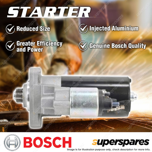 Bosch Starter Motor for Porsche Cayenne 9PA 4.5L 8cyl SUV Turbo 2002 - 2007