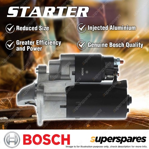 Bosch Starter Motor for Fiat Doblo Cargo 263 1.6L 2.0L D Multijet 2010-ON