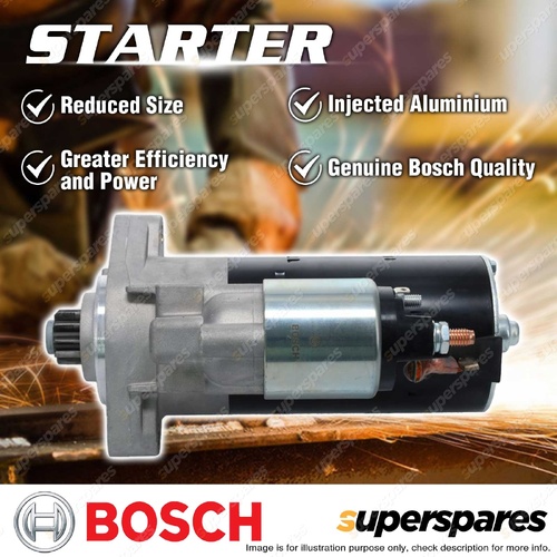 Bosch Starter Motor for Porsche Cayenne 9PA 4.8L GTS Turbo S SUV 2007-2010