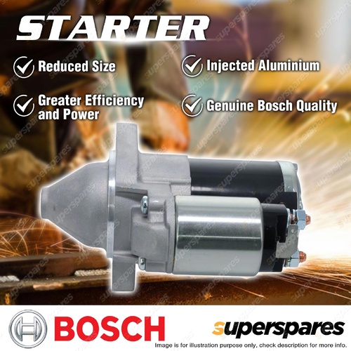 Bosch Starter Motor for Hyundai Accent LC LS X3 MC Elantra Getz Matrix Sonata