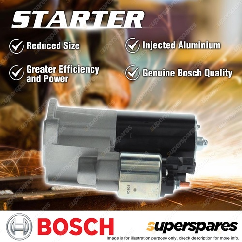 1 x Bosch Starter Motor for Skoda Fabia 6Y 1.4L BKY I4 16V 2003-2007