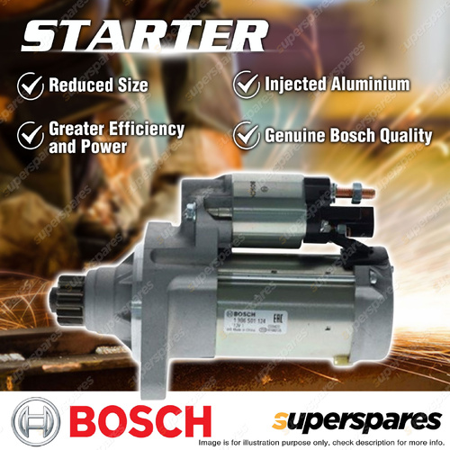 Bosch Starter Motor for Volkswagen Golf MK6 1K MK7 AU Caddy 2K 1.2L 2010-2021