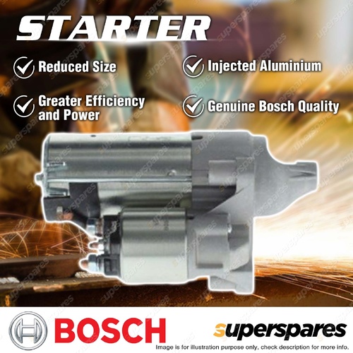 Bosch Starter Motor for Citroen C3 C4 B7 HDi EGS DS4 e-HDi 1.4L 1.6L I4 03-15