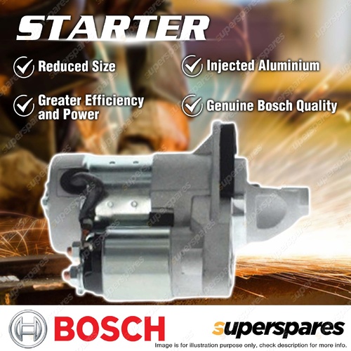 Bosch Starter Motor for Nissan Cube Vanette Micra Tiida NV200 Qashqai Juke F15