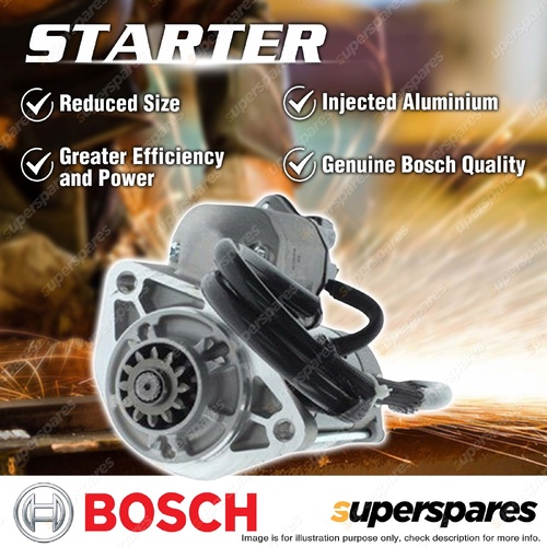 Bosch Starter Motor for Toyota Landcruiser VDJ VDJL 76 78 79 200 4.5L V8 07-25