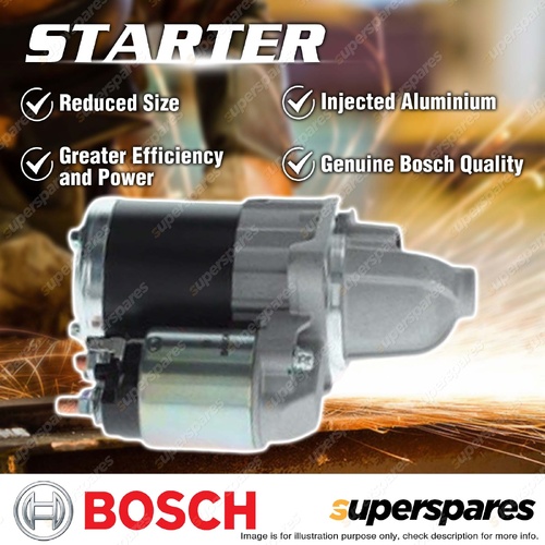 Bosch Starter Motor for Suzuki Alto GF 1.0L K10BN I3 12V Hatchback 2009-2015