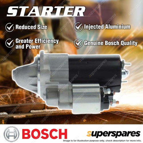 Bosch Starter Motor for Opel Astra F 2.0L C20NE I4 8V SOHC 1993-1997